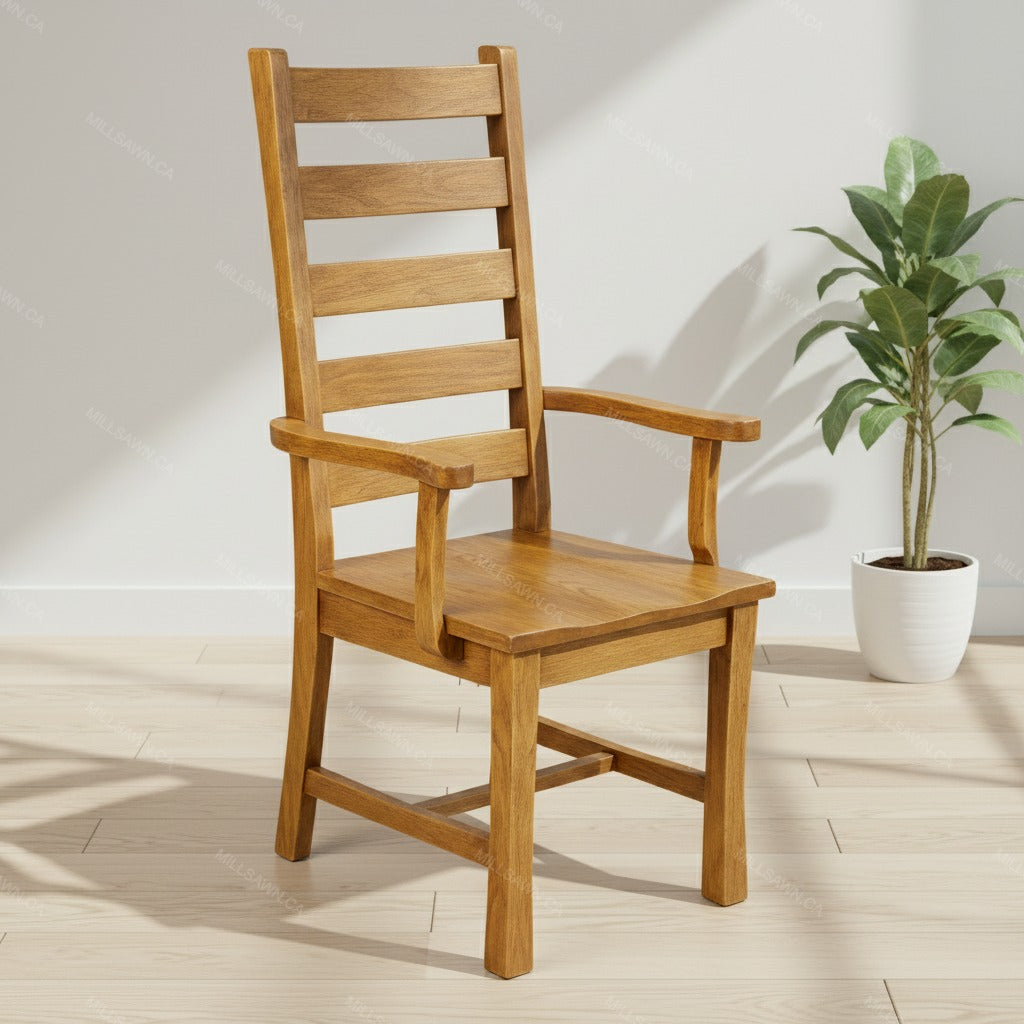 Royal Ladderback Solid Wood Chair