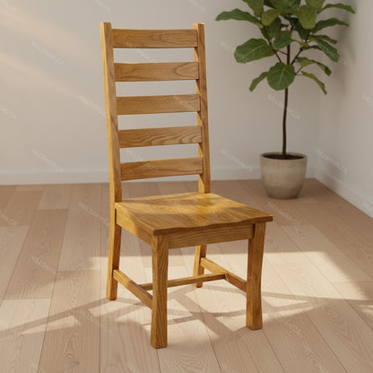 Royal Ladderback Solid Wood Chair