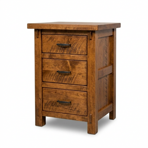 Rustic Crafts Solid Wood Nightstand