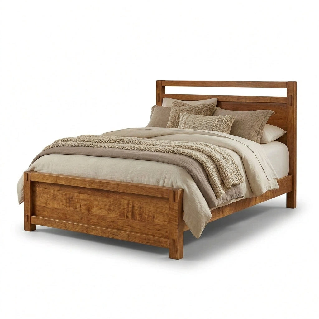 Rustic Crafts Solid Wood Bed