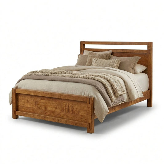 Rustic Crafts Solid Wood Bed