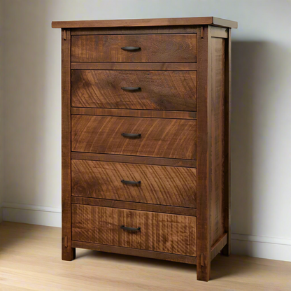 Rustic Loft Solid Wood Chest | Highboy