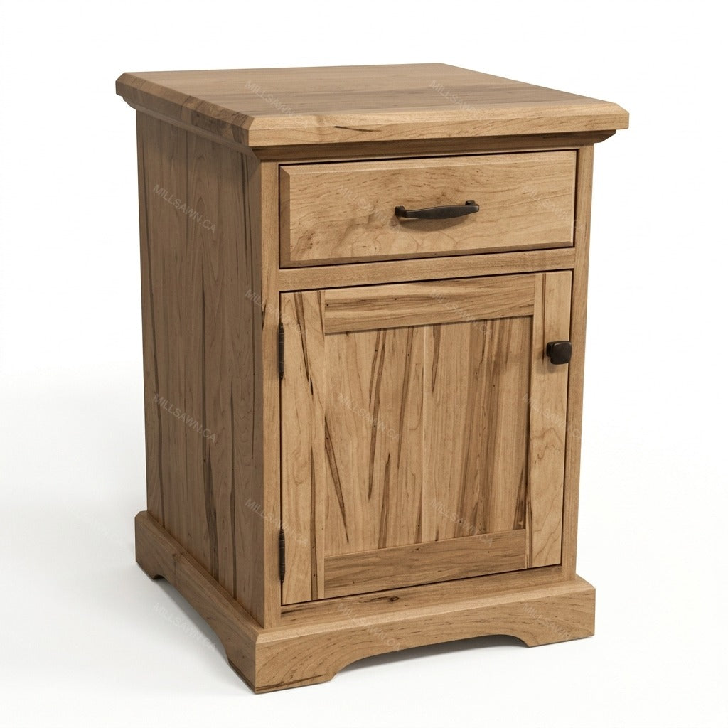 Sandstone Solid Wood Nightstand