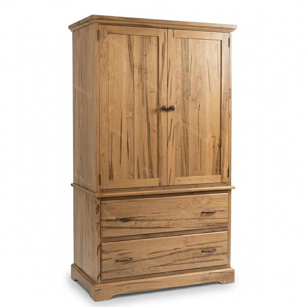 Sandstone Solid Wood Armoire