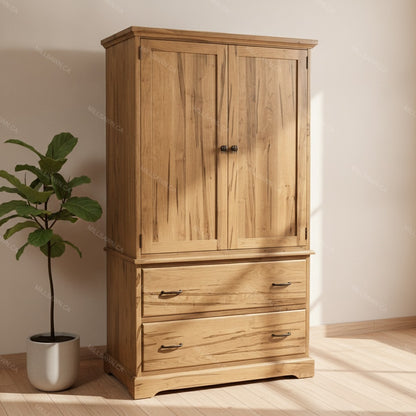Sandstone Solid Wood Armoire