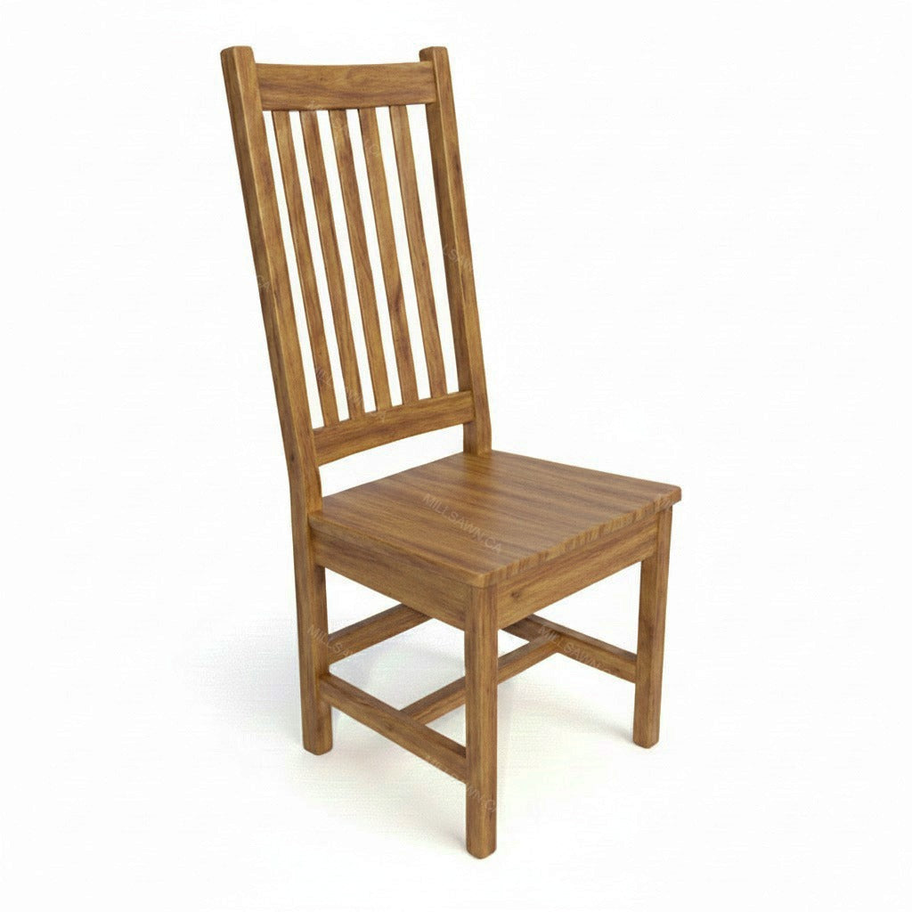 Shaker Slat Back Solid Wood Chair