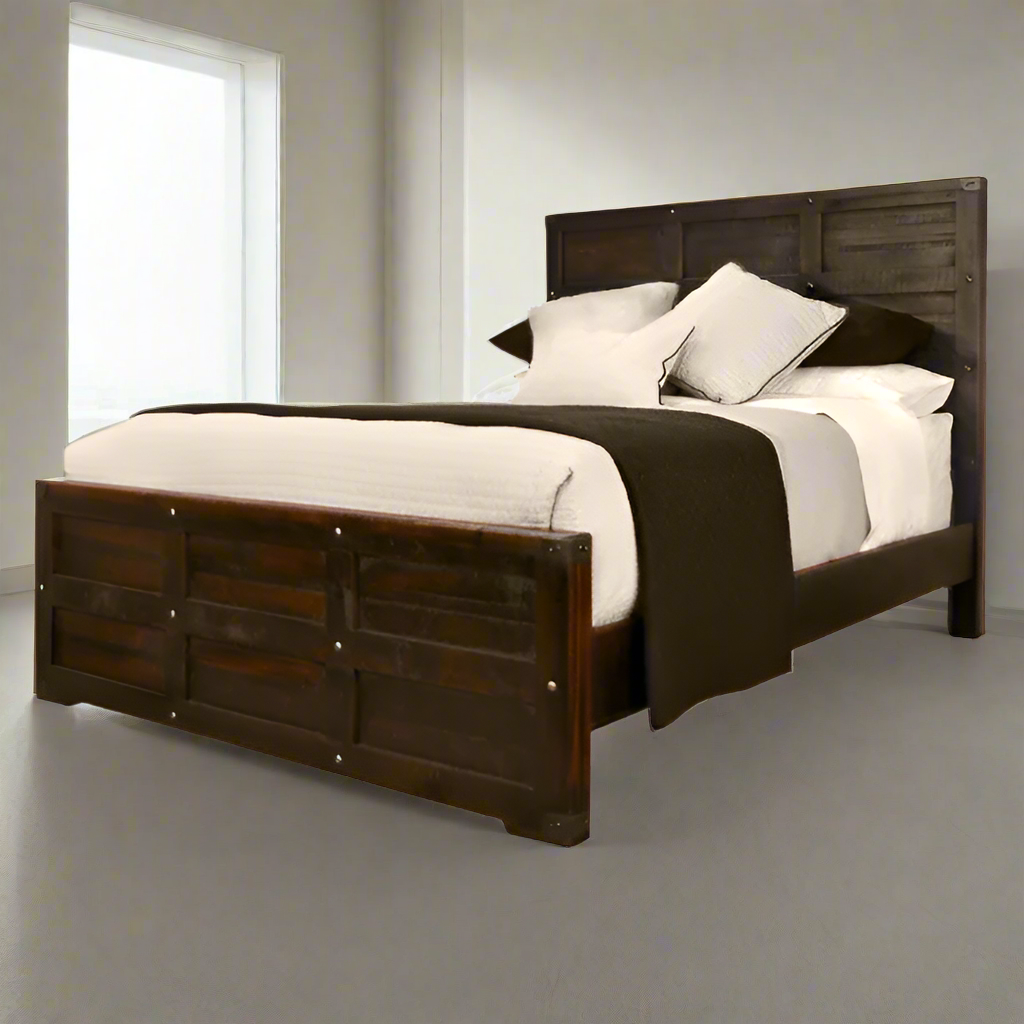 Shore Solid Wood Bed