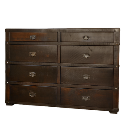 Shore Solid Wood 8 Drawer Dresser