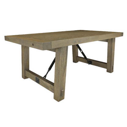 Yukon Turnbuckle Solid Wood Dining Table