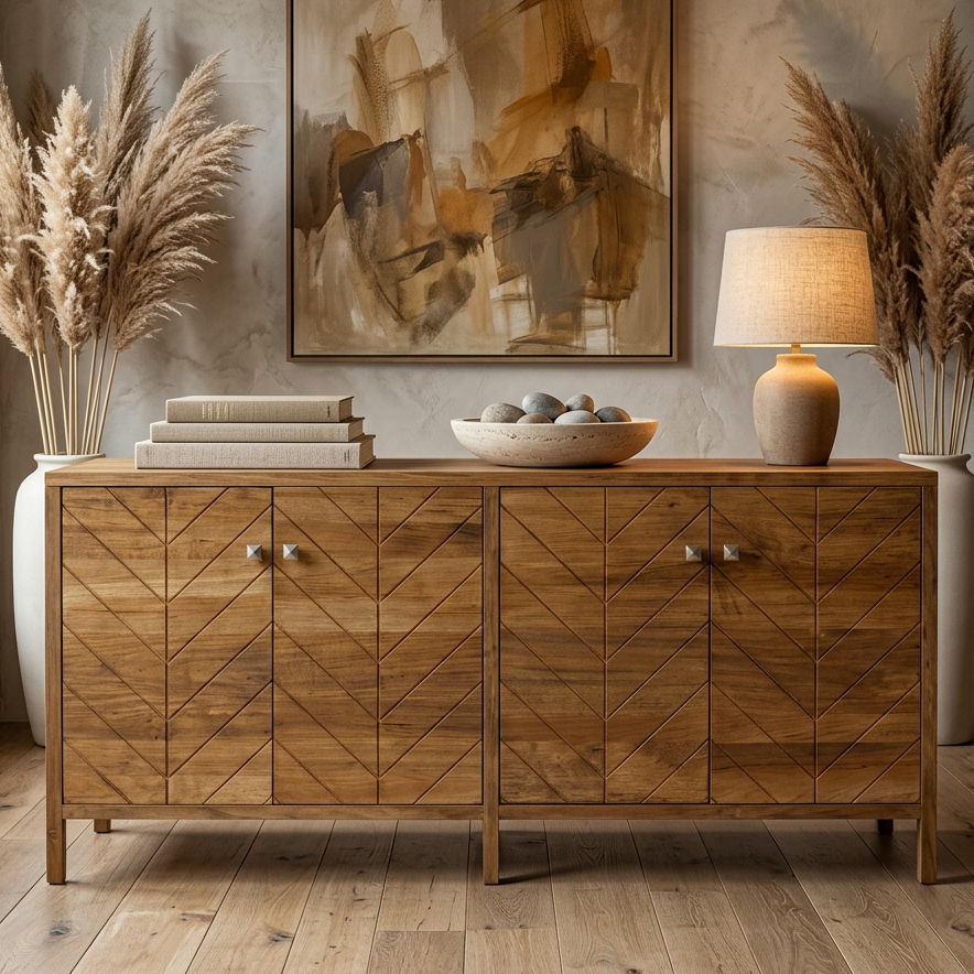 Tanner Solid Wood Sideboard