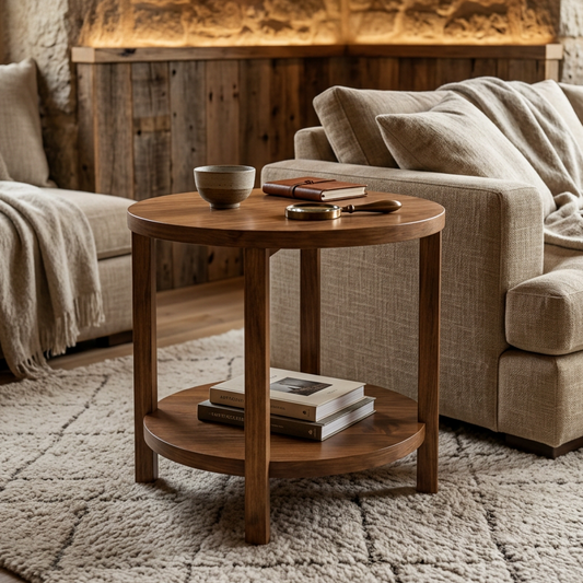 Tanner Solid Wood End Table