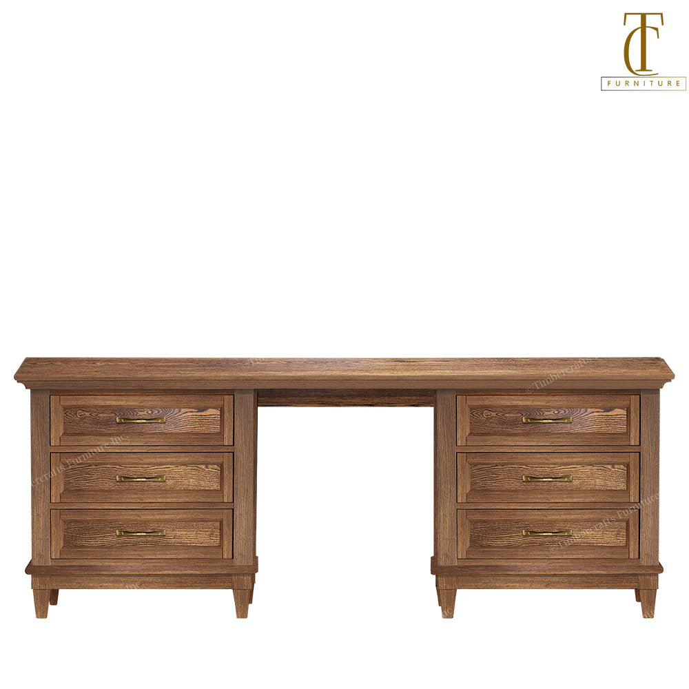 Templeton Solid Wood Makeup Vanity