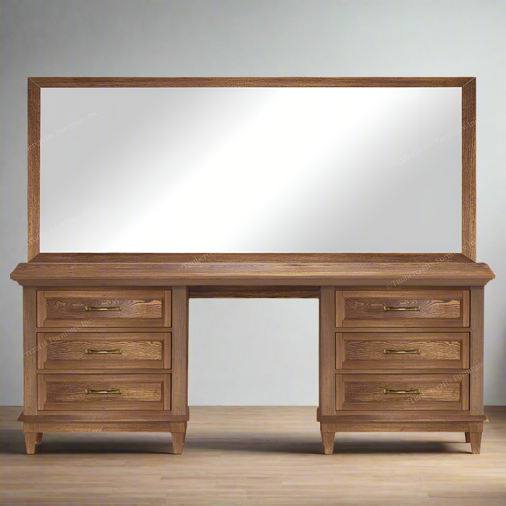 Templeton Solid Wood Makeup Vanity