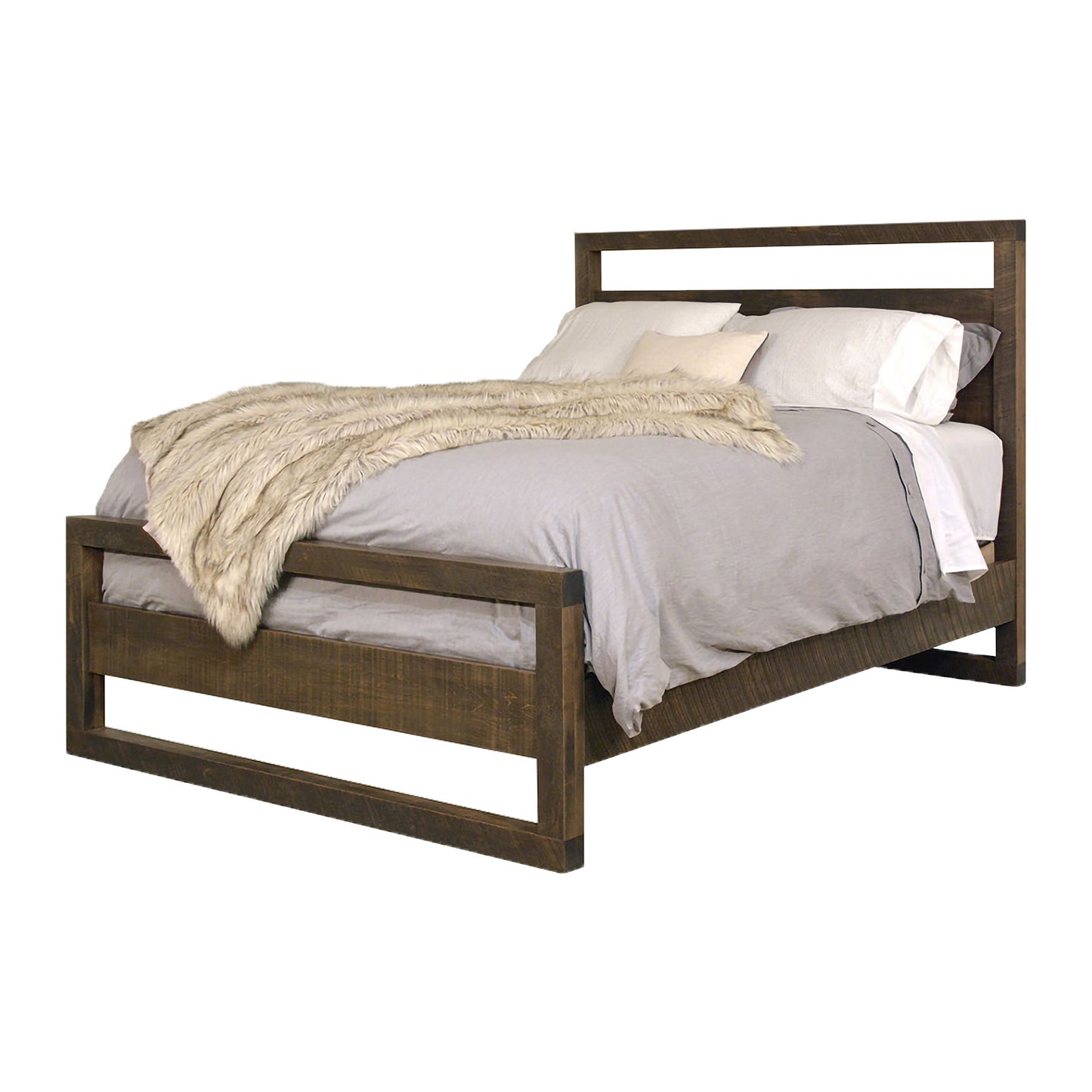 Tempus Solid Wood Bed