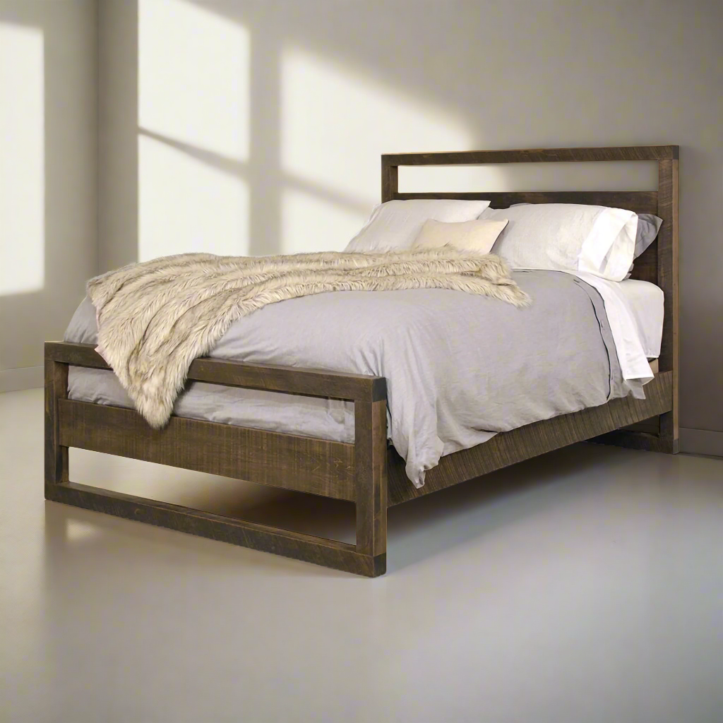 Tempus Solid Wood Bed