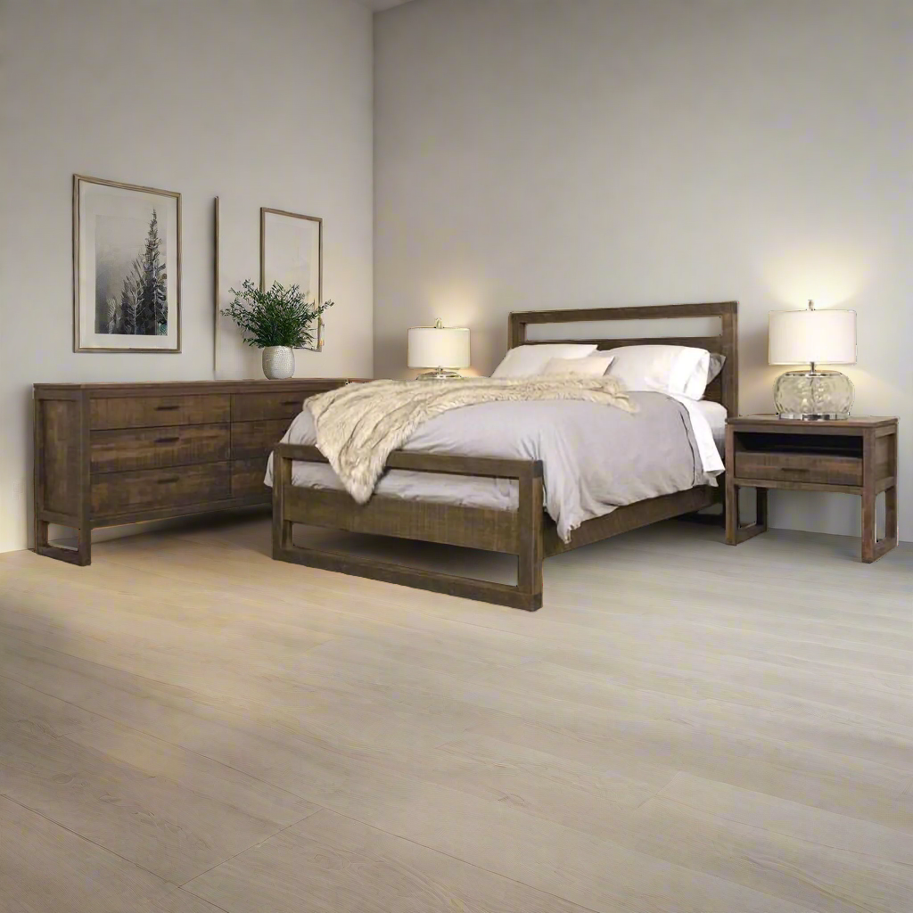 Tempus Solid Wood Bed