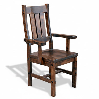 Woodland Slatback Solid Wood Chair