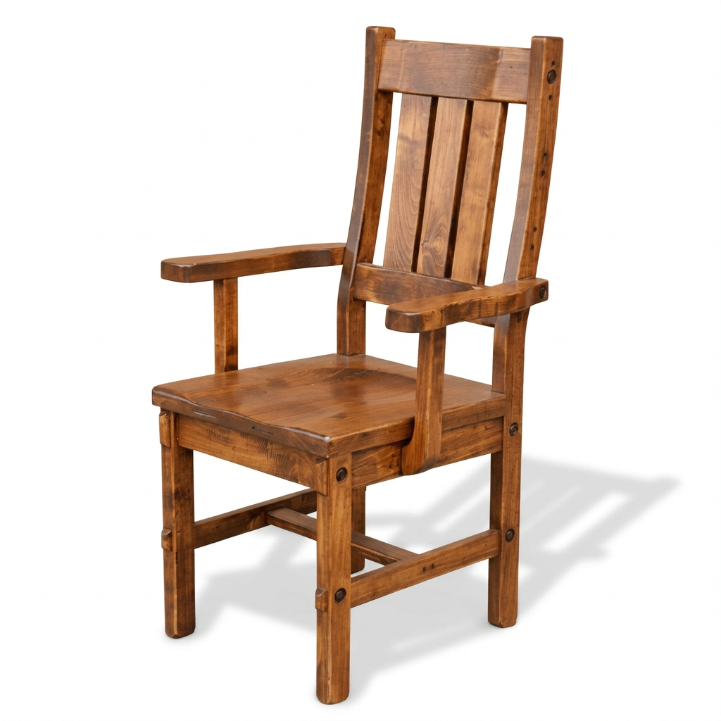 Woodland Slatback Solid Wood Chair