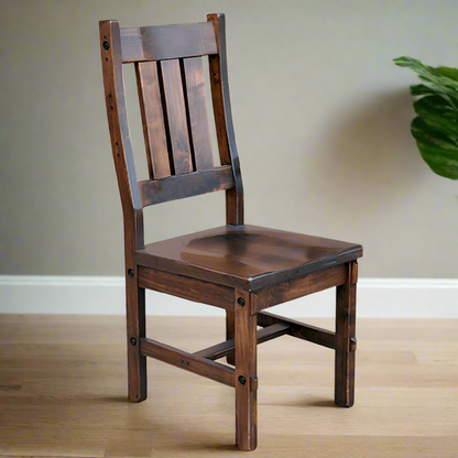 Timber Slatback Solid Wood Chair