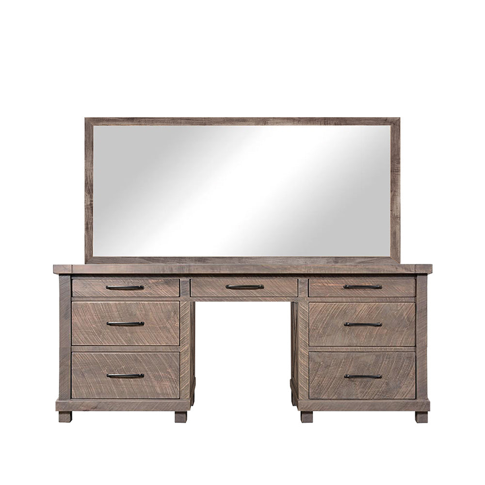 Truss Solid Wood Makeup Vanity