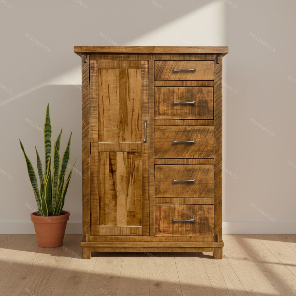 Urban Farmhouse Solid Wood Mans Chest