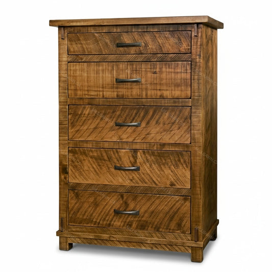 Urban Farmhouse Solid Wood Chest | Highboy