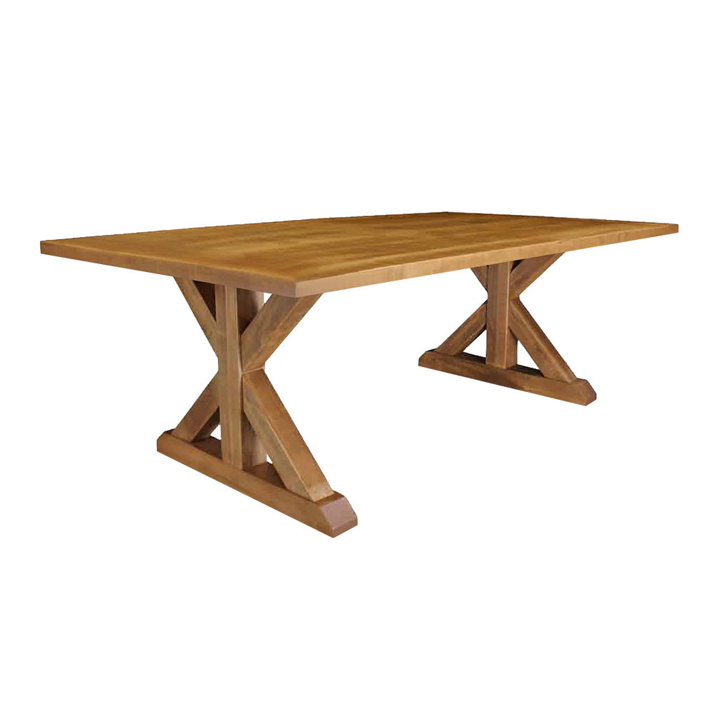 Urban Farmhouse Solid Wood Dining Desk