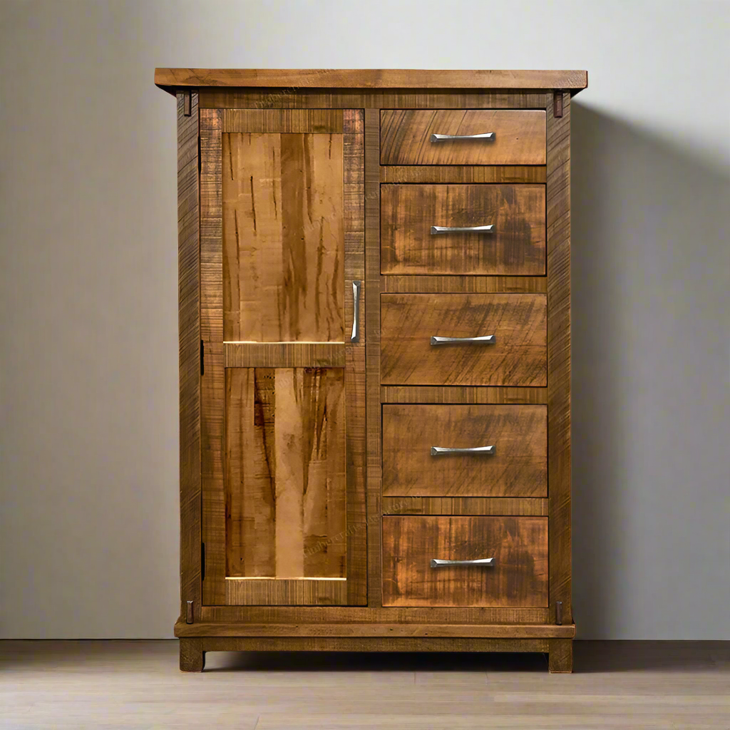 Urban Farmhouse Solid Wood Mans Chest