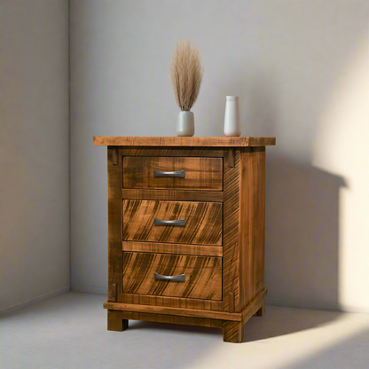 Urban Farmhouse Solid Wood Nightstand