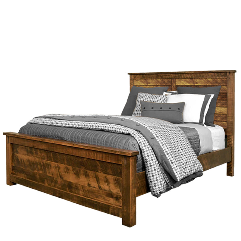 Urban Farmhouse Solid Wood Bed