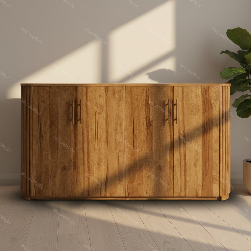 Vallery Solid Wood Sideboard