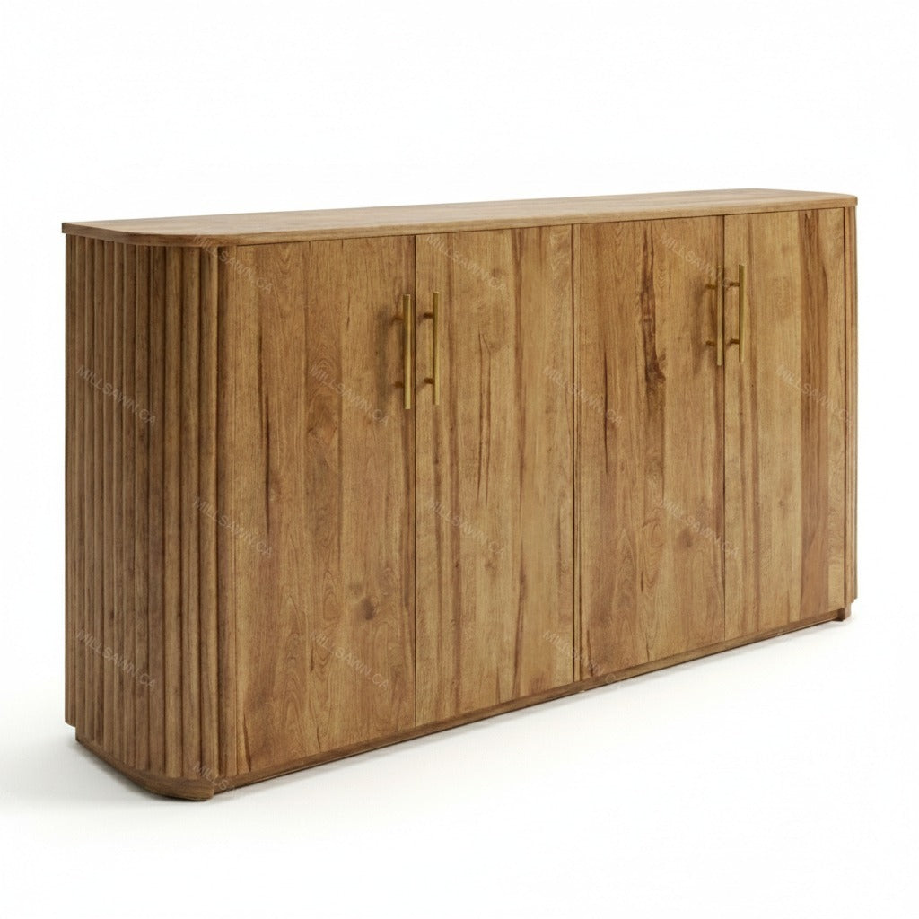 Vallery Solid Wood Sideboard