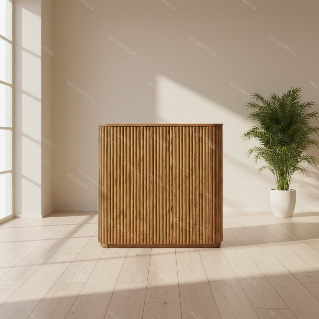Vallery Solid Wood Sideboard