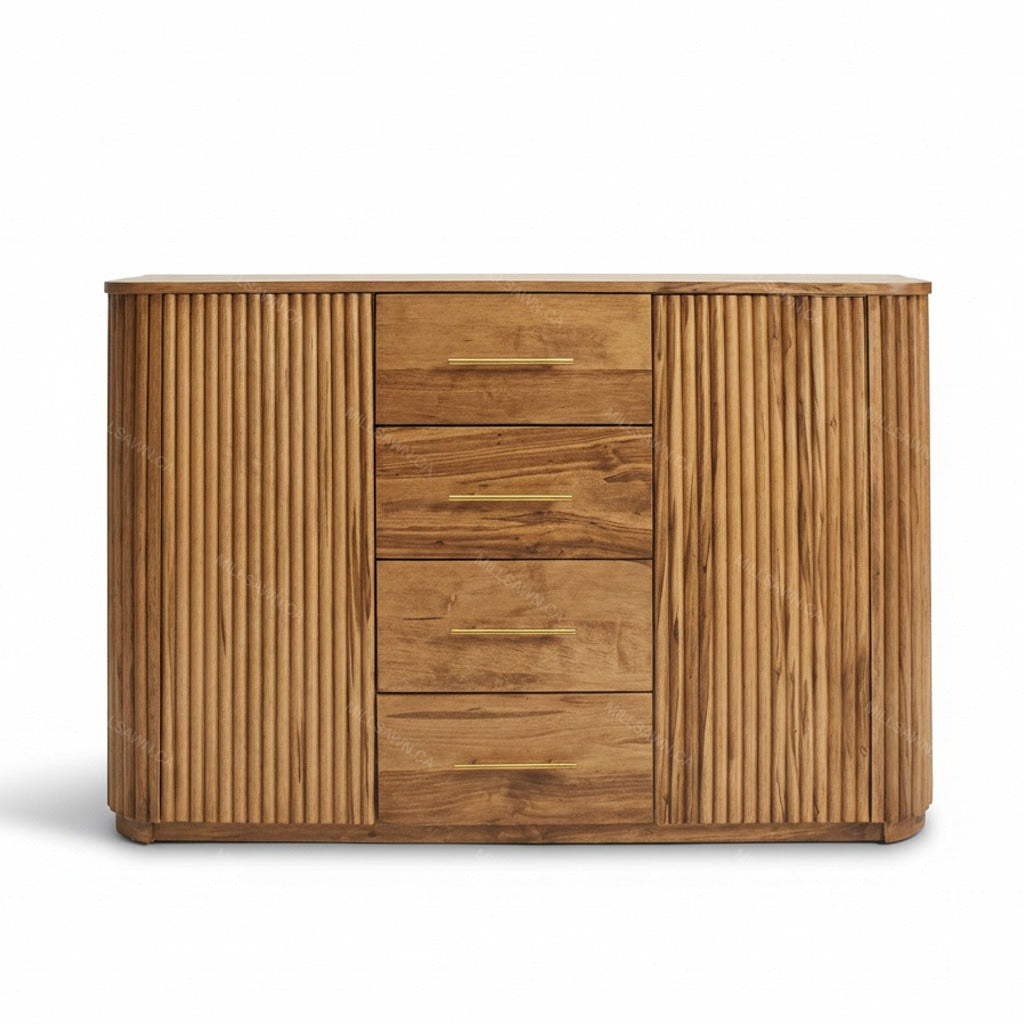 Vallery Solid Wood Sideboard
