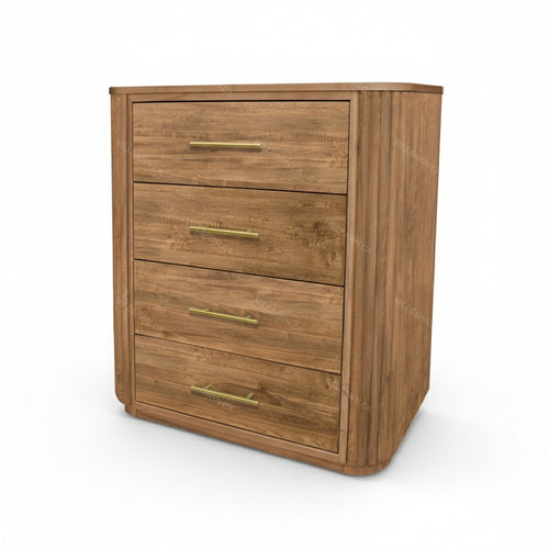 Vallery Solid Wood Chest | Highboy