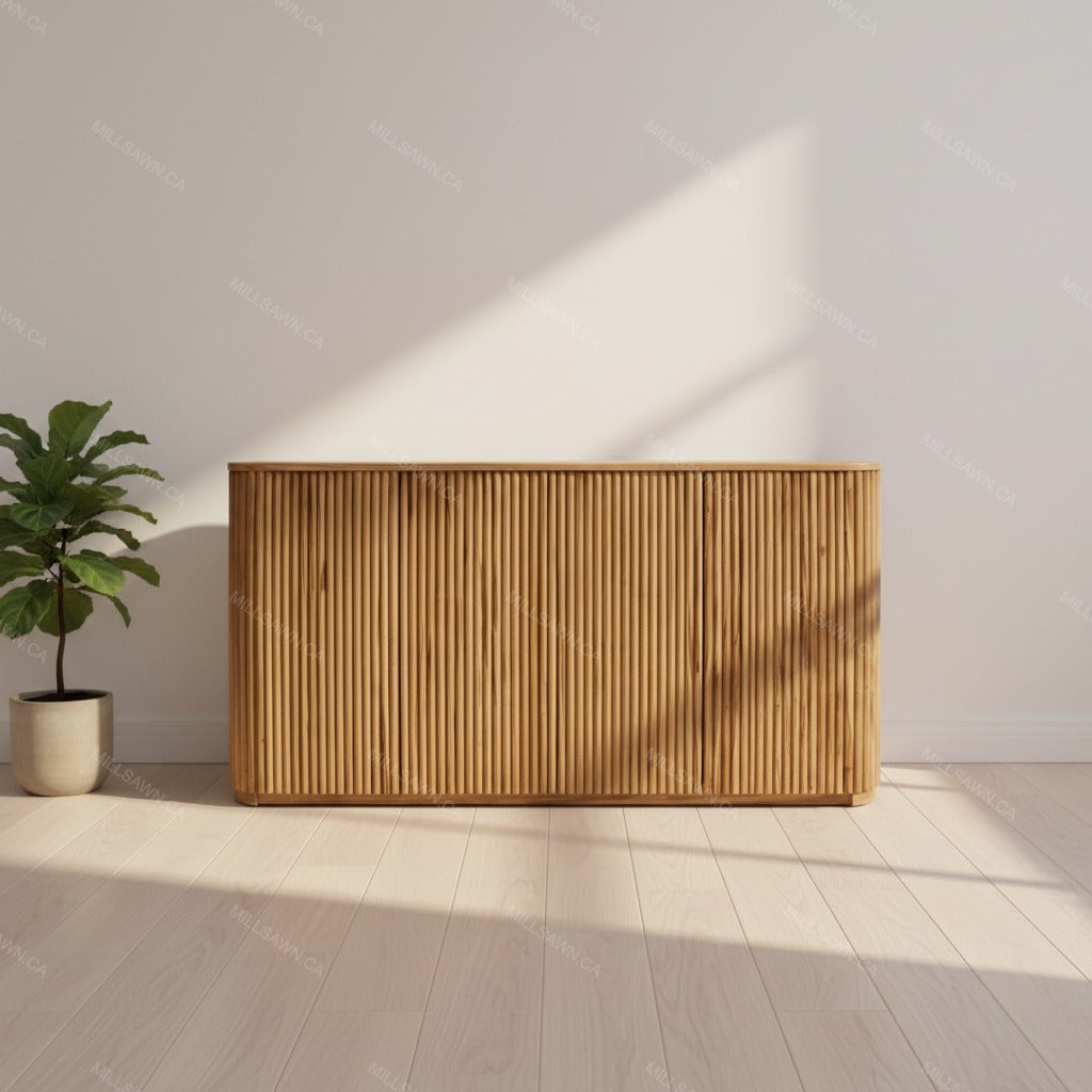 Vallery Solid Wood Sideboard