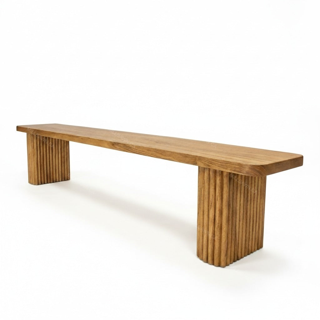 Vallery Solid Wood Bench