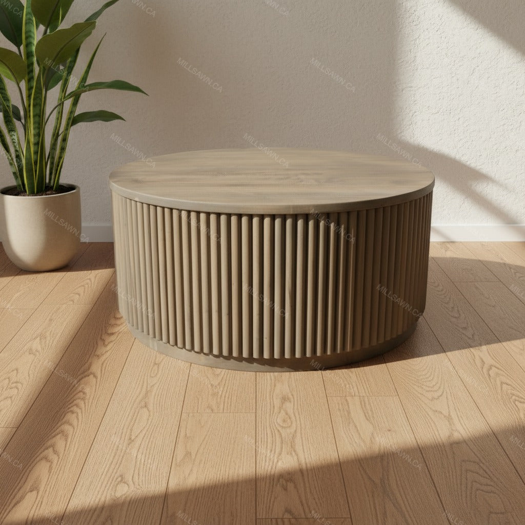 Vallery Solid Wood Coffee Table