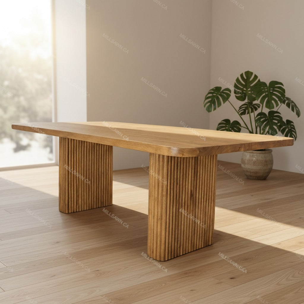 Vallery Solid Wood Dining Table