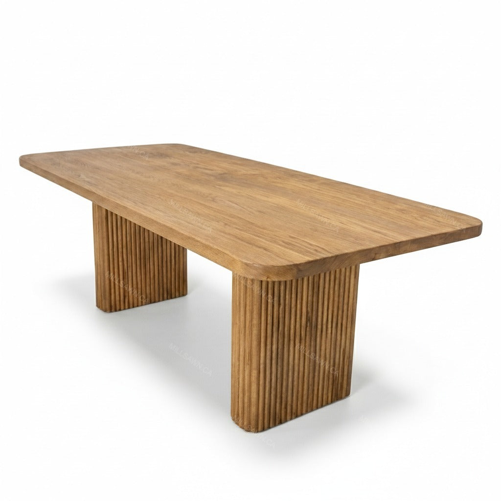 Vallery Solid Wood Dining Table
