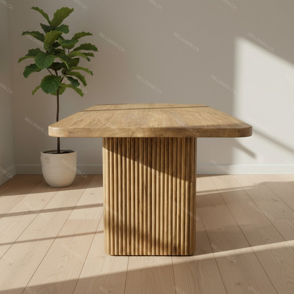 Vallery Solid Wood Dining Table