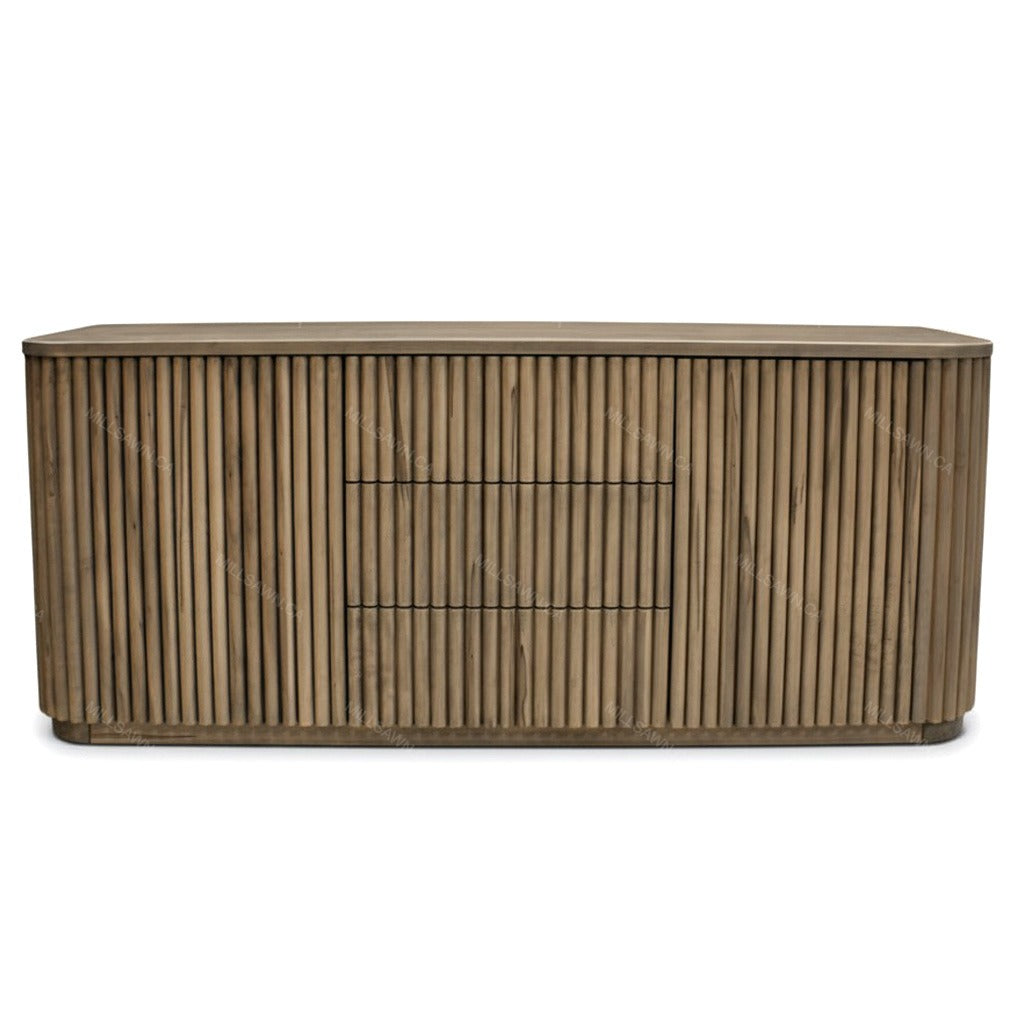 Vallery Solid Wood TV Stand