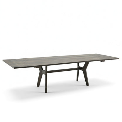 Vanguard Solid Wood Dining Table + 2-18" End Leaves
