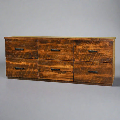 Vernon Solid Wood 6 Drawer Dresser