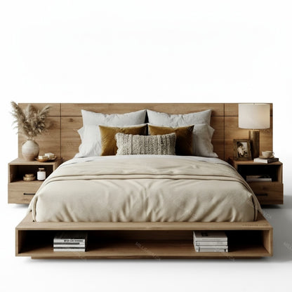 Wellmont XL Solid Wood Bed