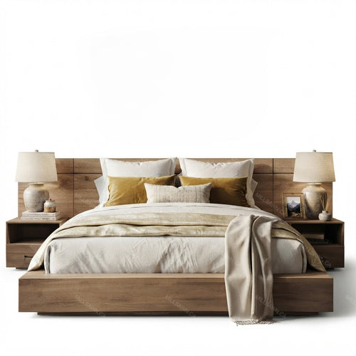 Wellmont XL Solid Wood Bed
