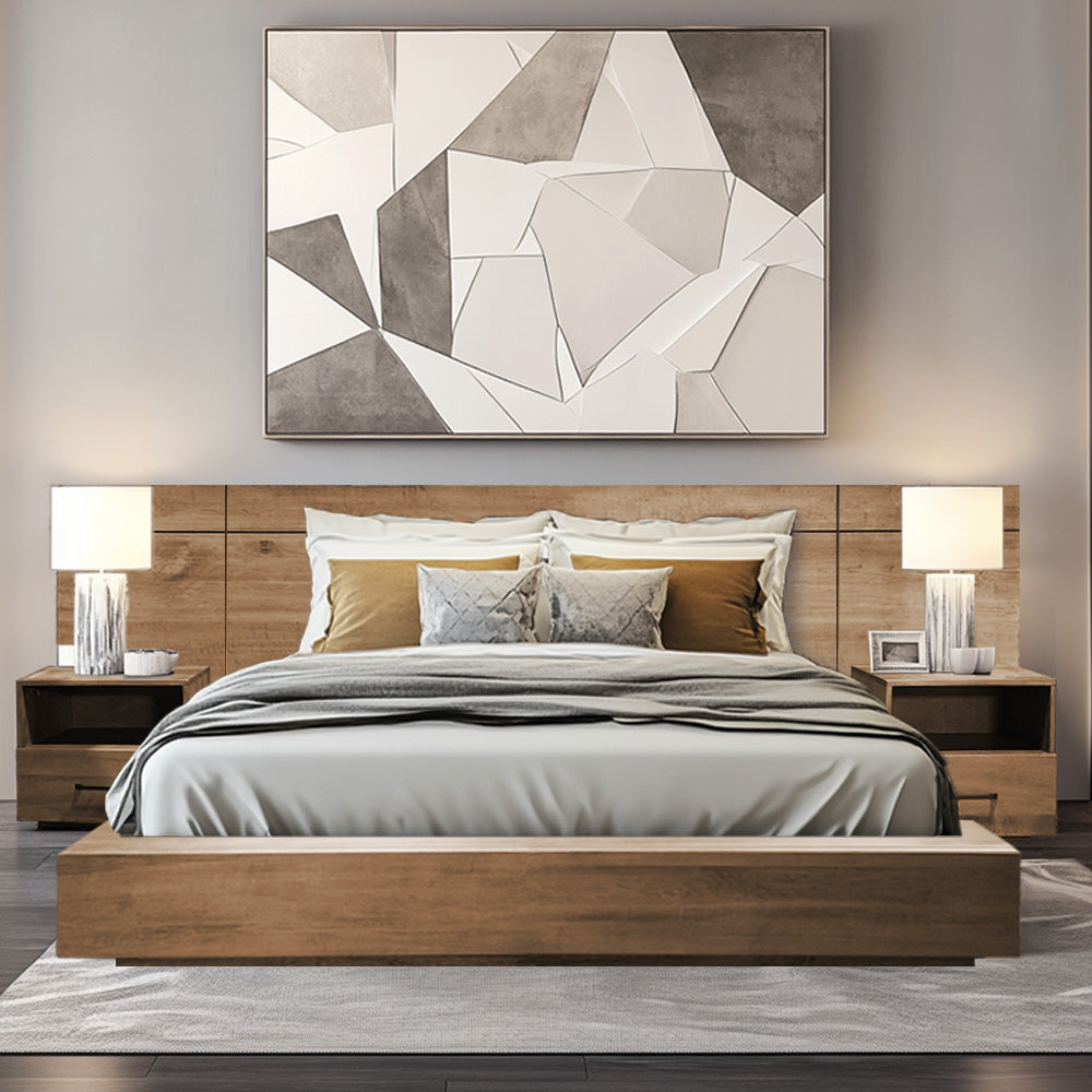 Wellmont XL Solid Wood Bed