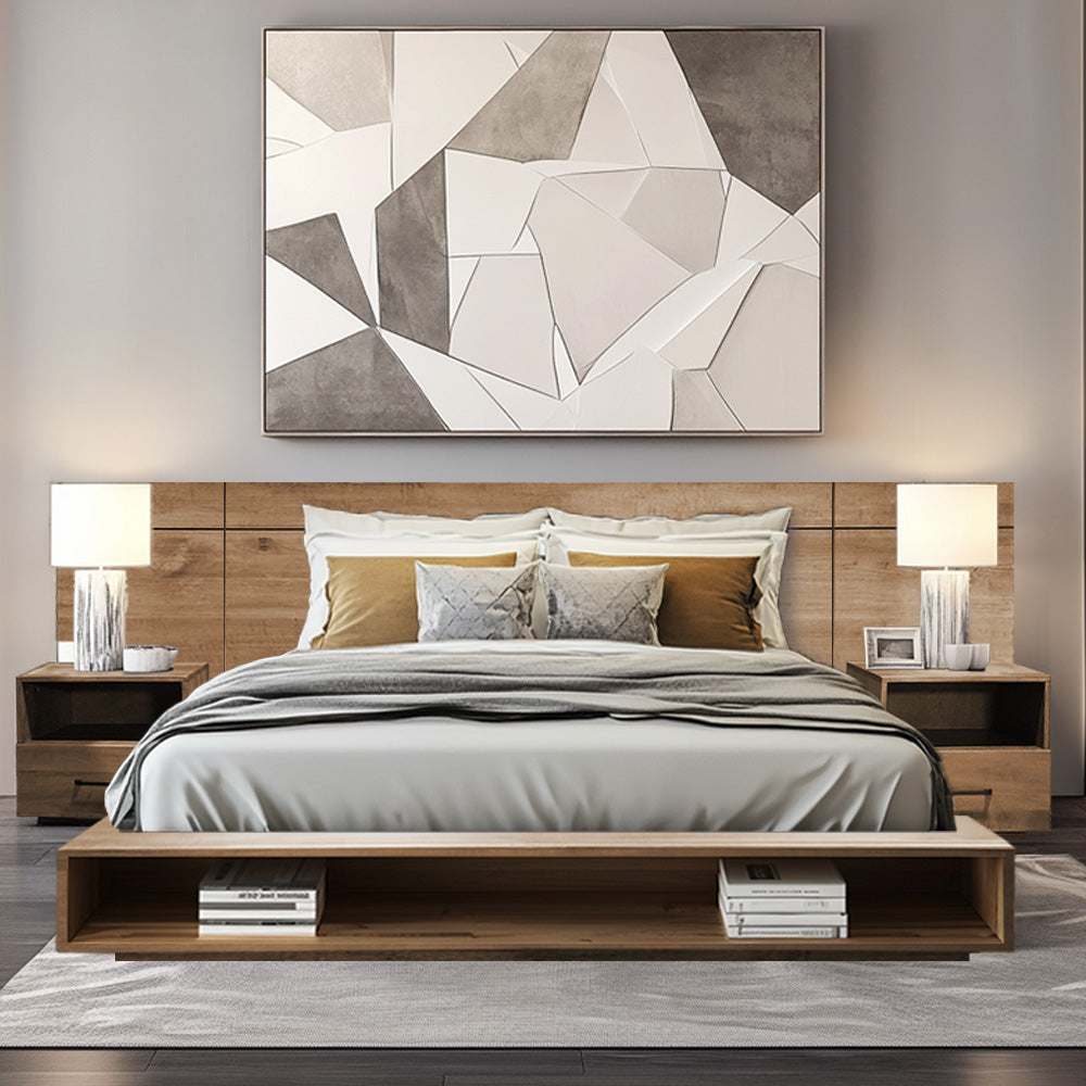 Wellmont XL Solid Wood Bed