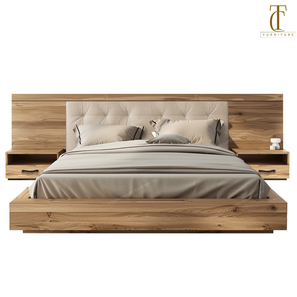 Wellmont XL Solid Wood Bed