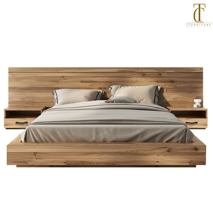 Wellmont XL Solid Wood Bed